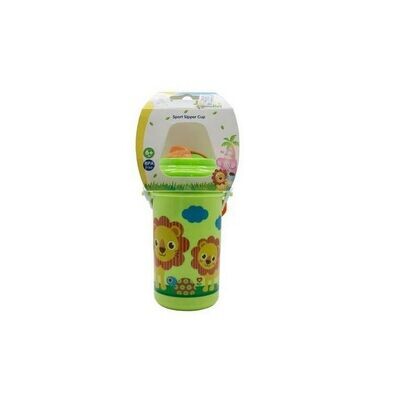 Jungle Buddies Baby Stripe Sipper With Straw Le19125