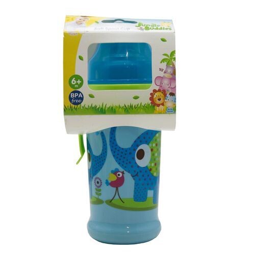 Jungle Buddies Baby Clip Cup Soft Spout Le19127