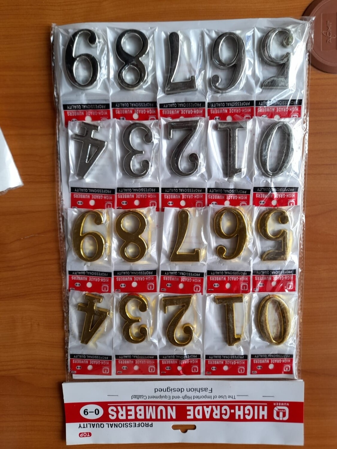 Magnetic Door number plates 0-9 #230901