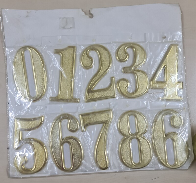 Magnetic numbers large size 0-9 #230902