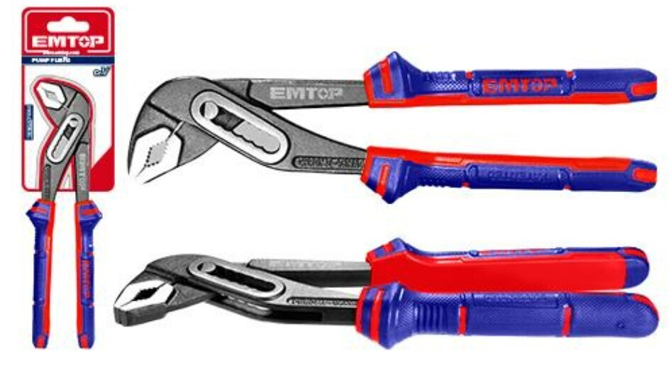 EMTOP Pump Pliers 10" - Your Versatile Gripping Solution EPLRP1011