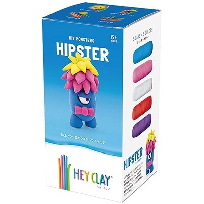 Air Dry Clay– Hey clay mate Hipster cans, 72X146X72MM, 75G OF CLAY