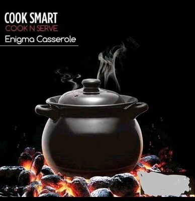 Enigma porcelain cooking pot 6L ceramic pot
