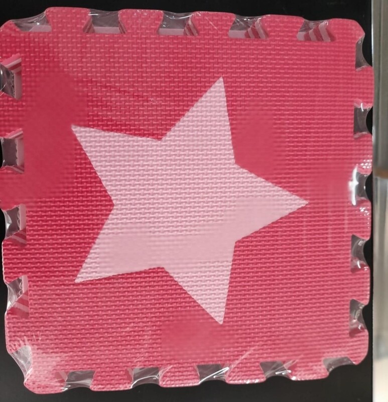 Floor mats shapes pattern 10pcs 31x31x1cm