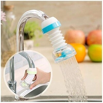 Expandable sink tap faucet anti splash extension