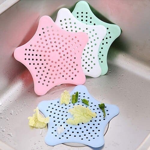 Starfish Silicon sink strainer Diameter 14cm