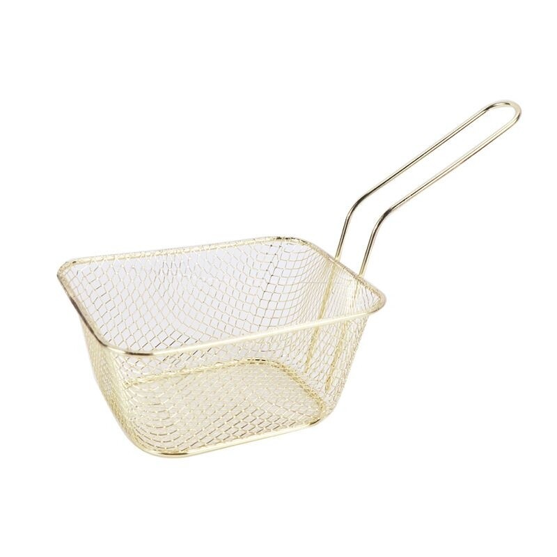 Golden Gourmet Fries Basket Large L4XW5.5XH2.5 inches