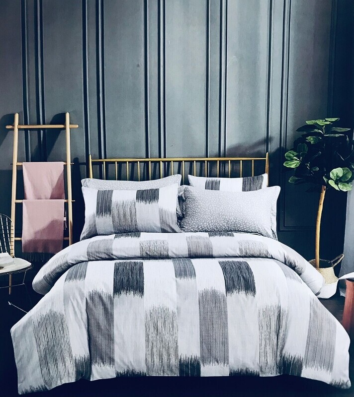 Printed Mix&amp;Match Bedsheet 6x6 Polycotton 75GSM DFG#02