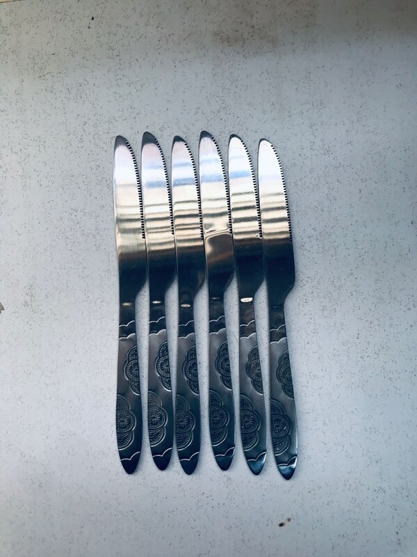 Butter knife 6pcs set