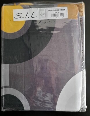 SIL bedsheets set 4pcs 6x6 