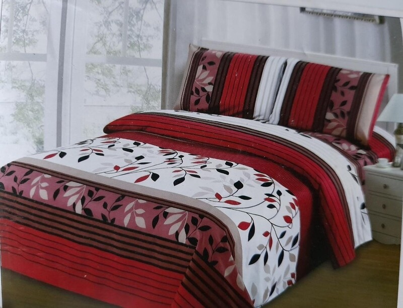 Decor Queen beddings set. Duvet cover Plus 2Bedsheet+2pillow cases 5x6