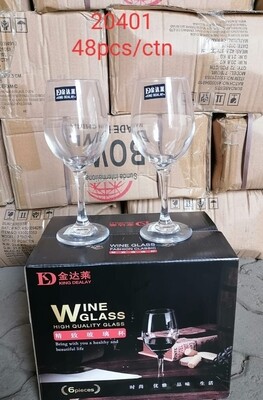 Deli wine glass 6pcs #20401