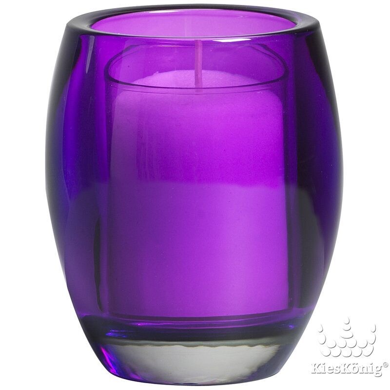 Bolsius Relight Glass Candle Holder Oval 7cm #103693400374