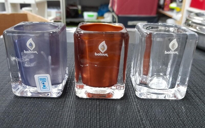 Bolsius Glass Tealight Candle Holder -  5cm #1036860000384