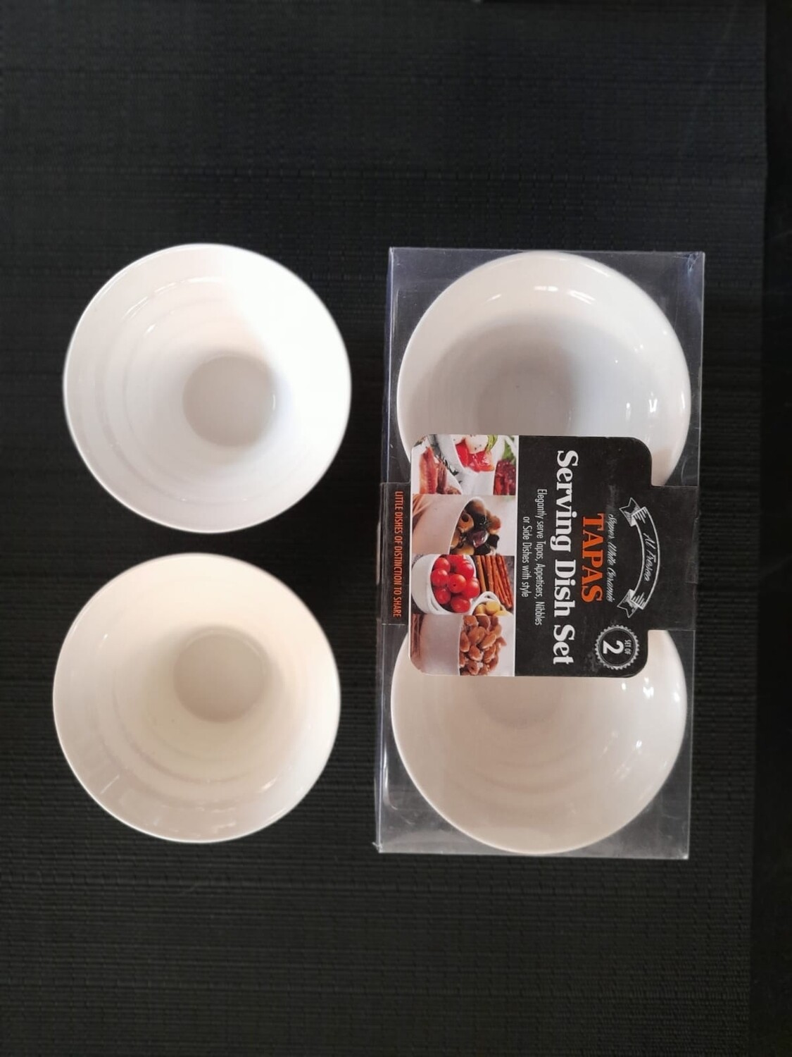 PMS deep tapered bowl Tapas dish 2pcs 10cm #645010