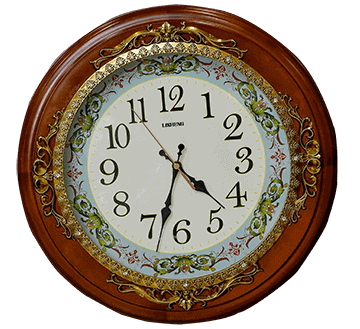 Antique Wall Clock Big Size Royal Look Size 39X39cm | BQ8295NY
