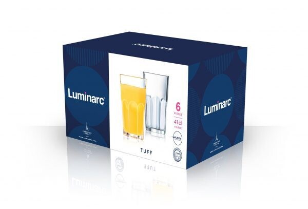 Luminarc Tuff Tumbler 41cl 6pcs