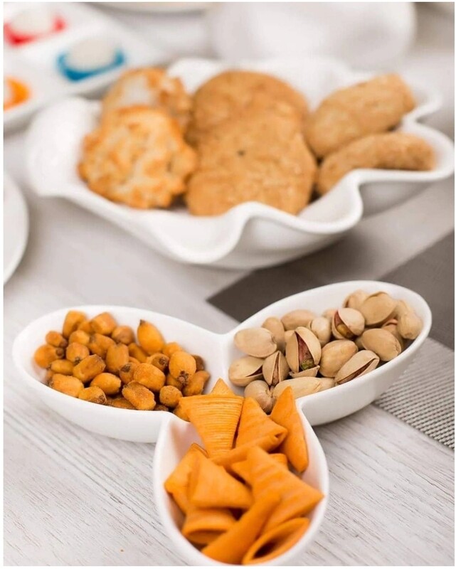 Wilmax Fine Porcelain Divided Dish 5" | 13 Cm WL-992599/A