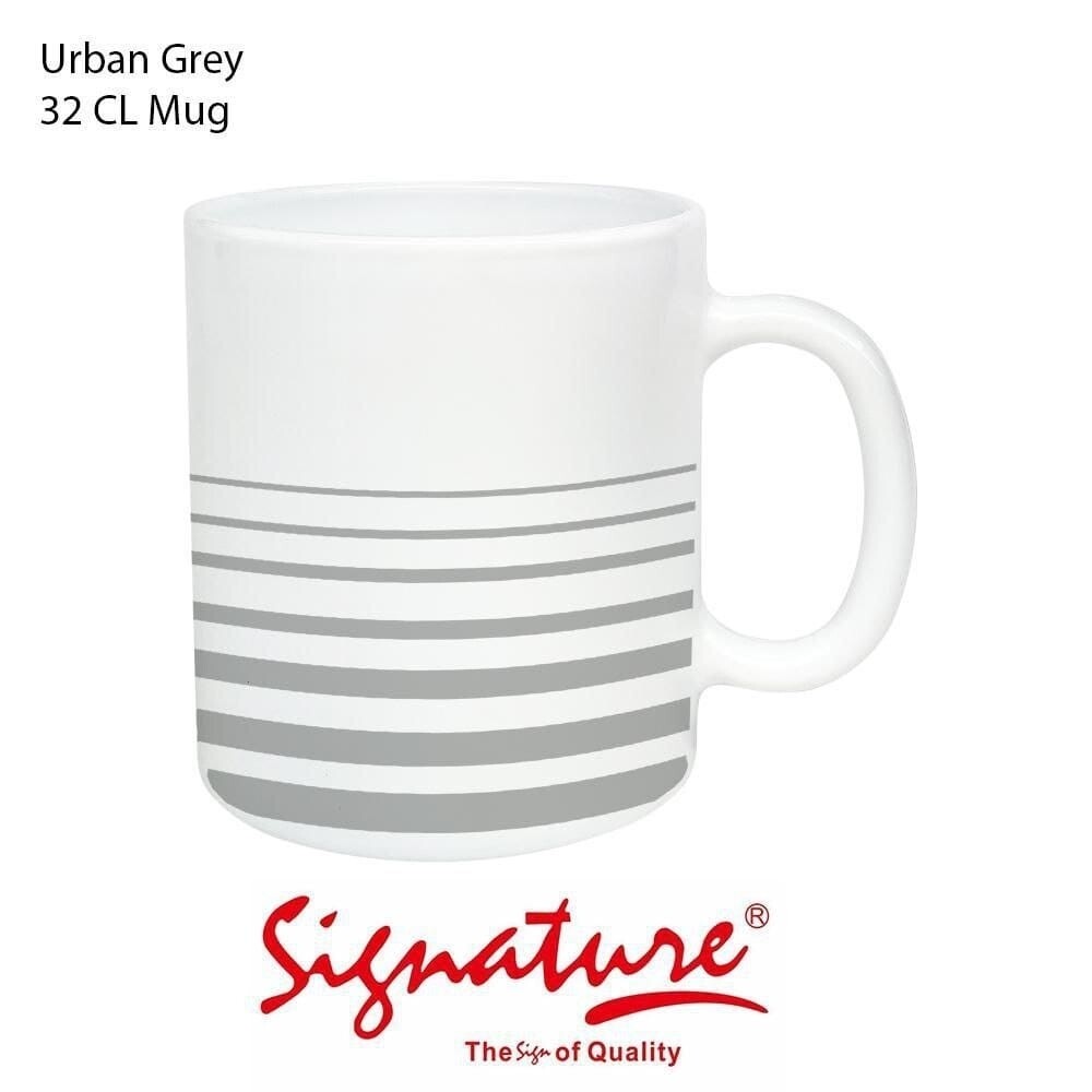Signature urban grey mug 32cl 6pcs