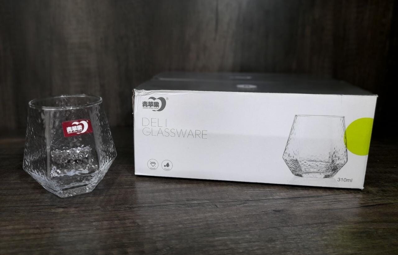 Deli Glassware 6pcs 310ml Tumbler Glass #ES5163