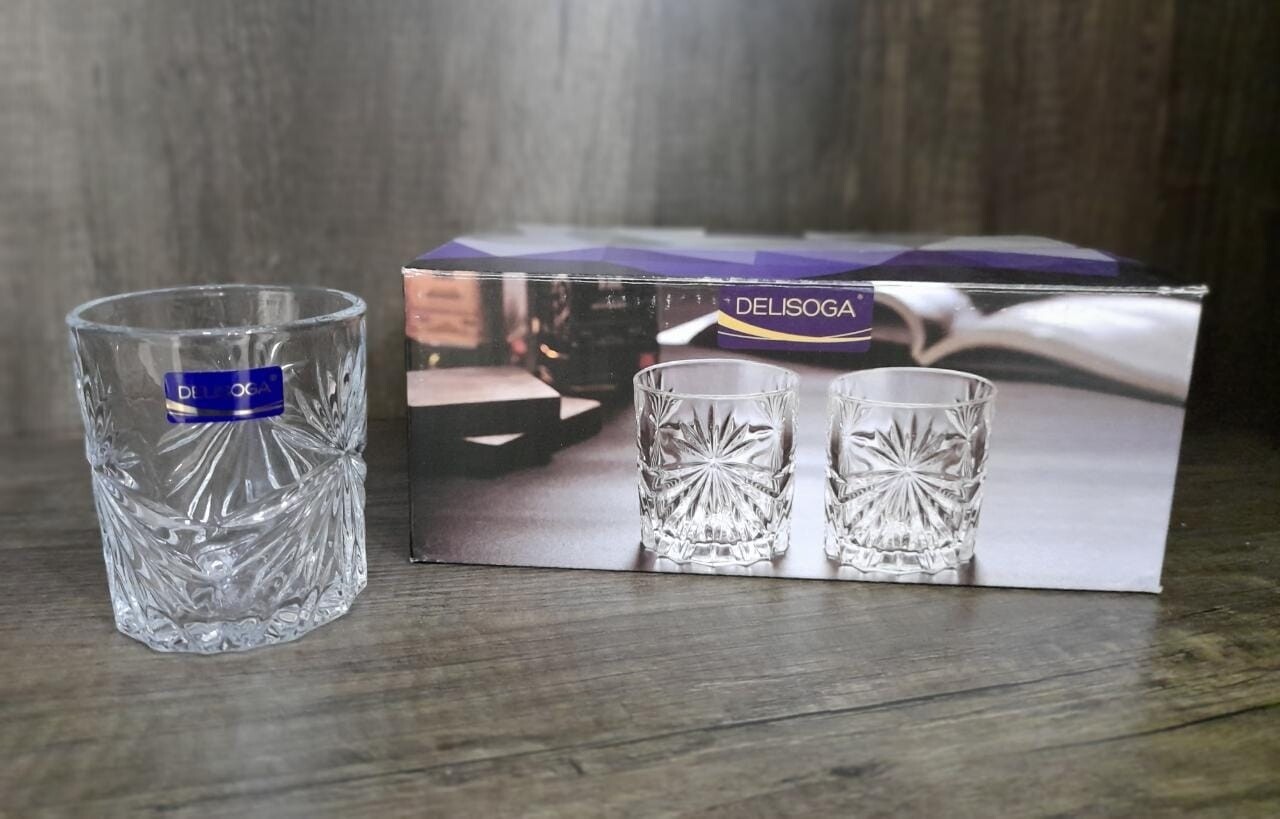 Deli Glassware Whisky Glass Set (6pcs)