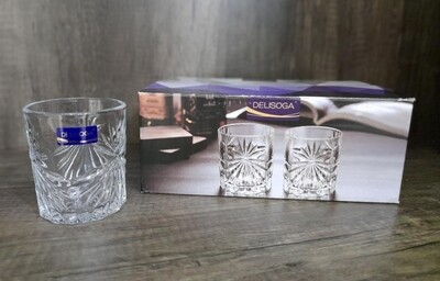 Deli glassware whisky glass 6pcs p.c. 233121 DSKB037-1 #23714