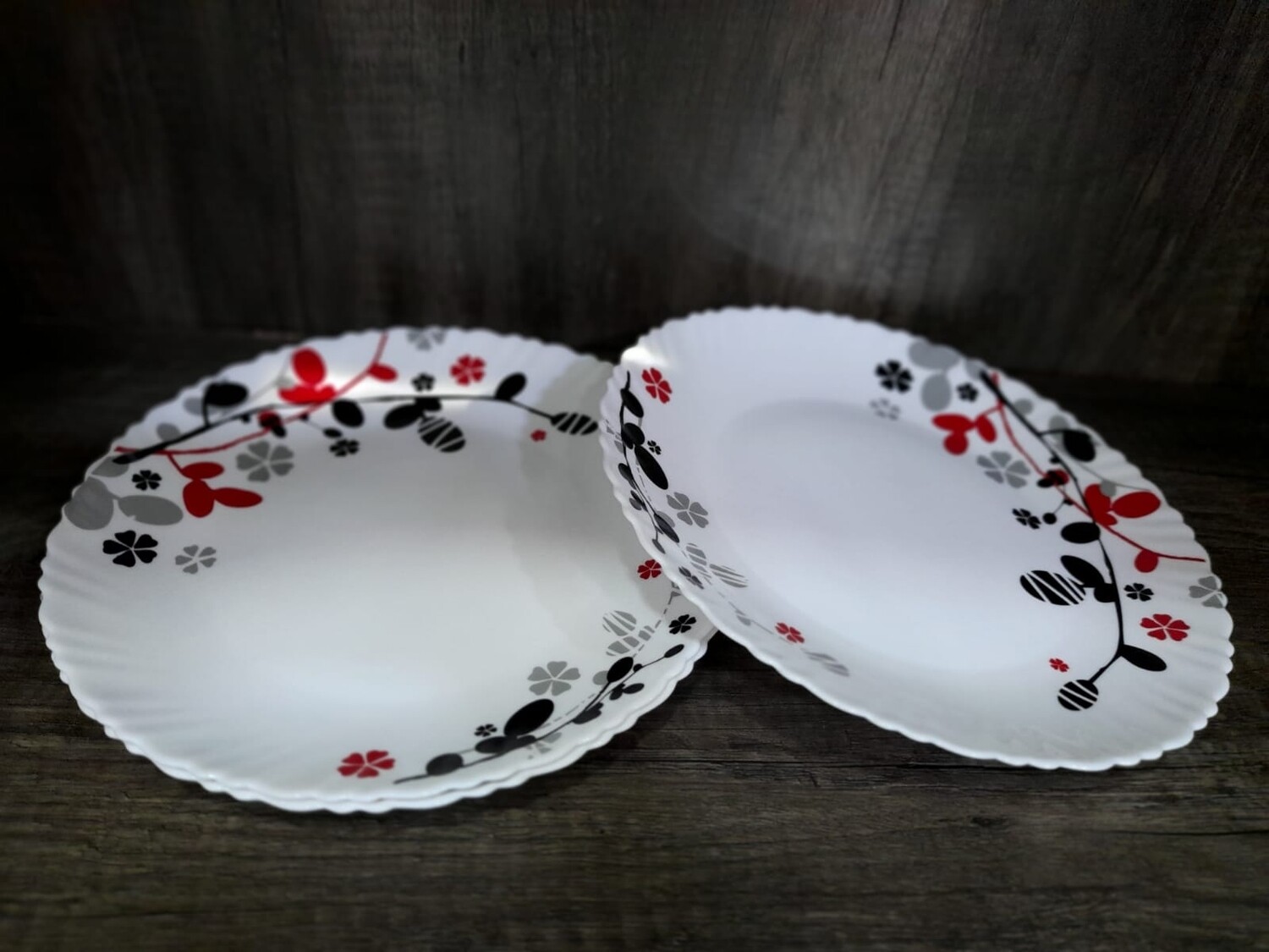 Sundabest 10.5&quot; glass dinner plate 3pcs  #130020134