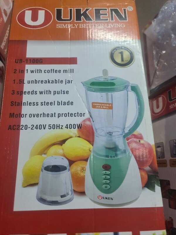 Uken blender UB1400G 400W 1100G