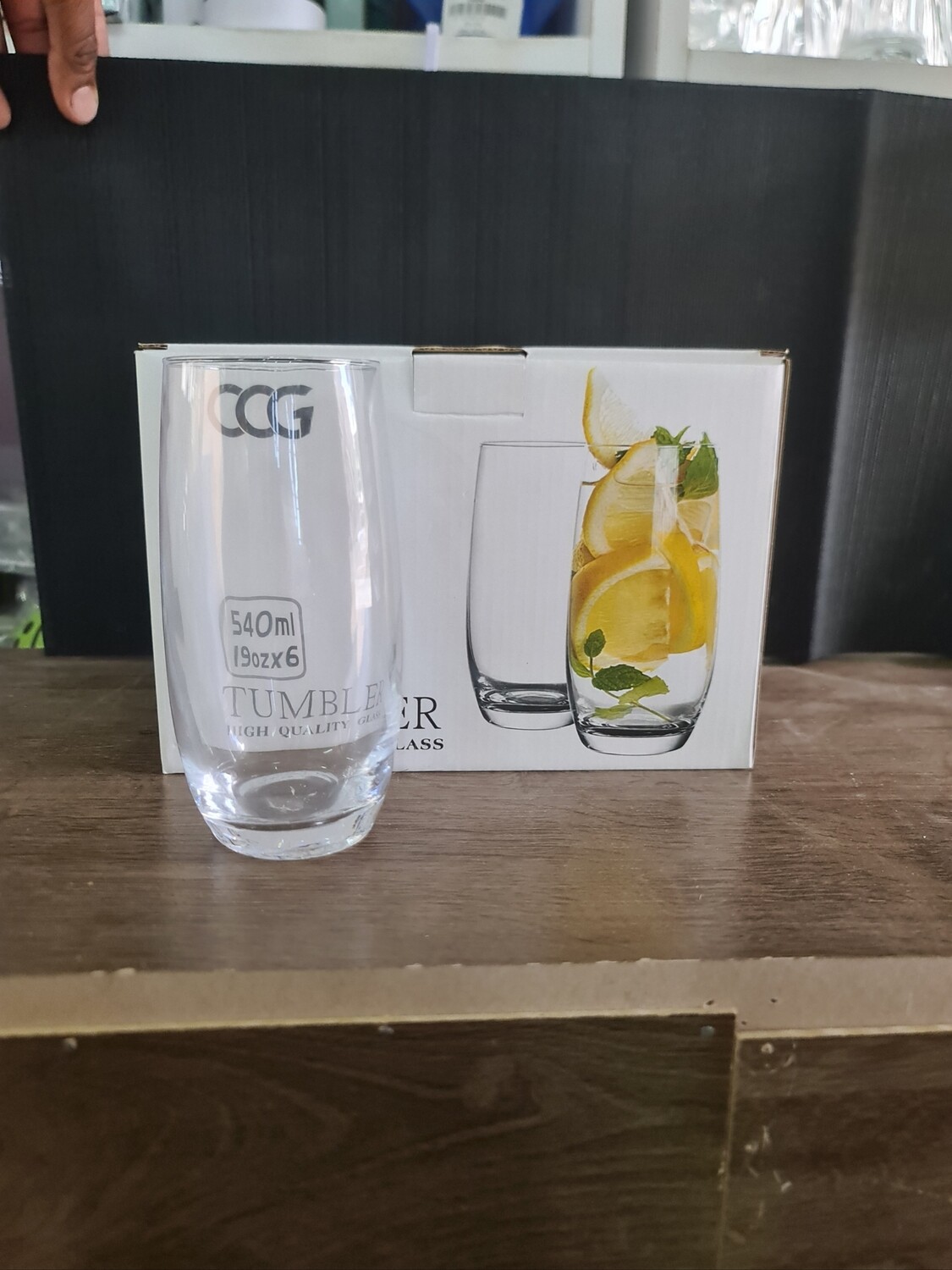 CCG water juice glass 540ml #1187 63315/BHA6