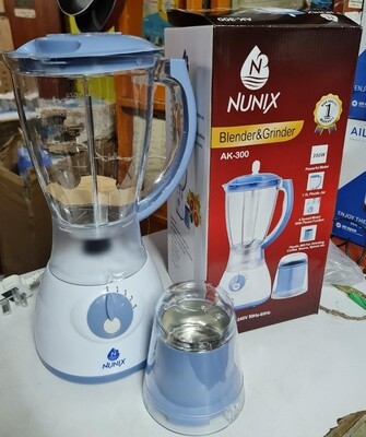 Nunix blender AK-300 1.5L jar with plastic mill for coffee grinding