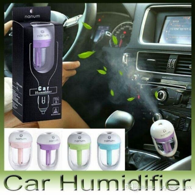 Car aromatherapy humidifier. Uses car lighter