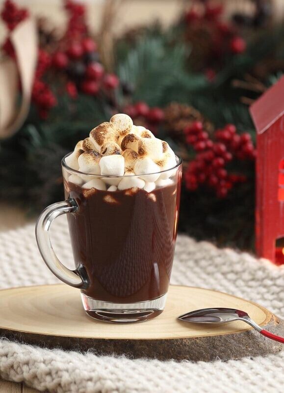 LAV Vega 6-Piece Glass Coffee Mugs Set with Handle 300cc #VEGA422