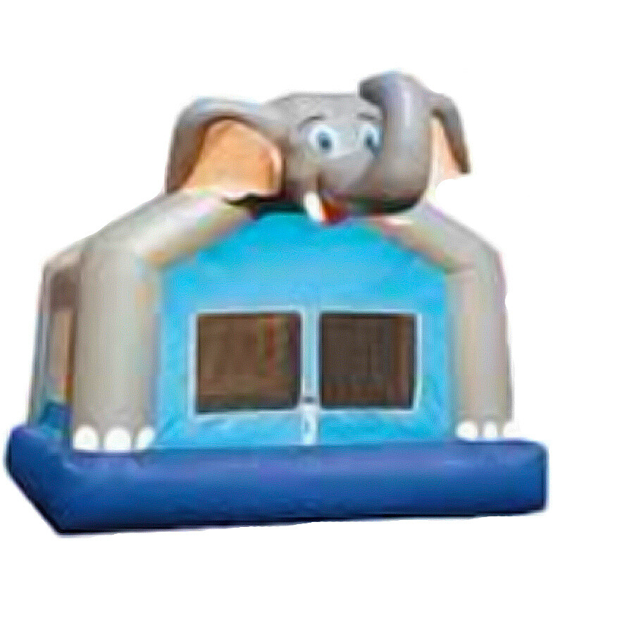 Bouncing castle elephant shape 4x4x5.5m