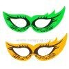 Party face mask assorted colours 12PCS/PKT