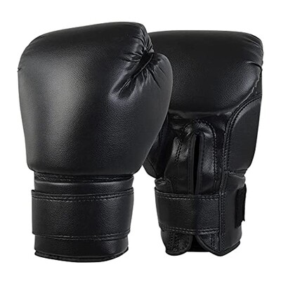 Striker sports Punch gloves black. Boxing gloves