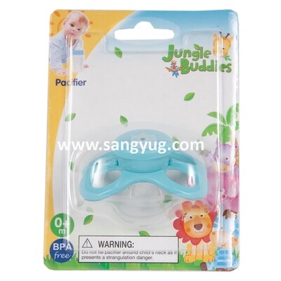 Jungle baddies Baby pacifier 0-6M, BPA free #LE15357