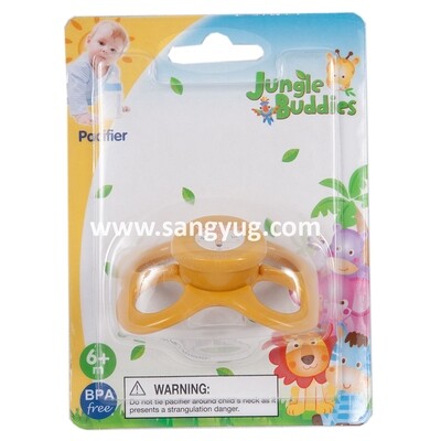 Jungle baddies baby pacifier 6M+, BPA FREE #LE15358