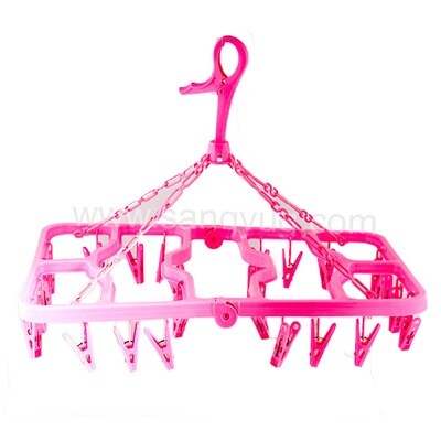 Hanging pegs clothes drying rack hangers #HPC004