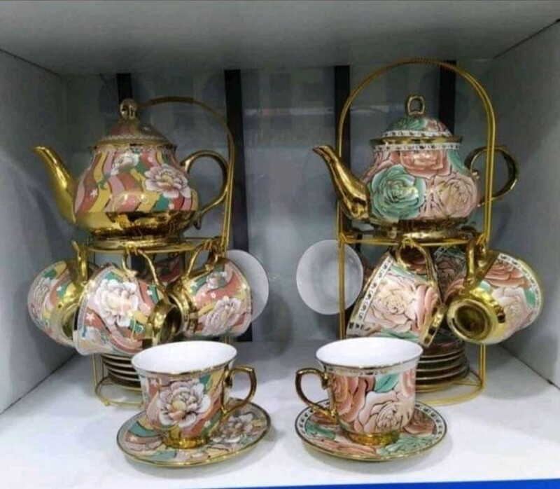 Elegant 13pcs luxury tea set
