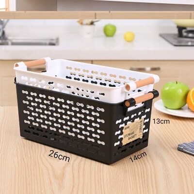 Pantry organiser basket 26x14x13cm