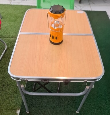 Foldable camping table L70xW50xH60cm