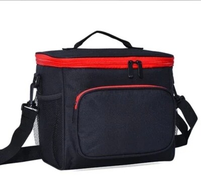Fashion Thermal Insulated Lunch Box Food Bag Picnic Storage Bag. BLACK