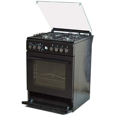 BJS 3+1 Cooker I-6011T 60X60cm 3-GAS+1 Hot Plate With Turbo Fan