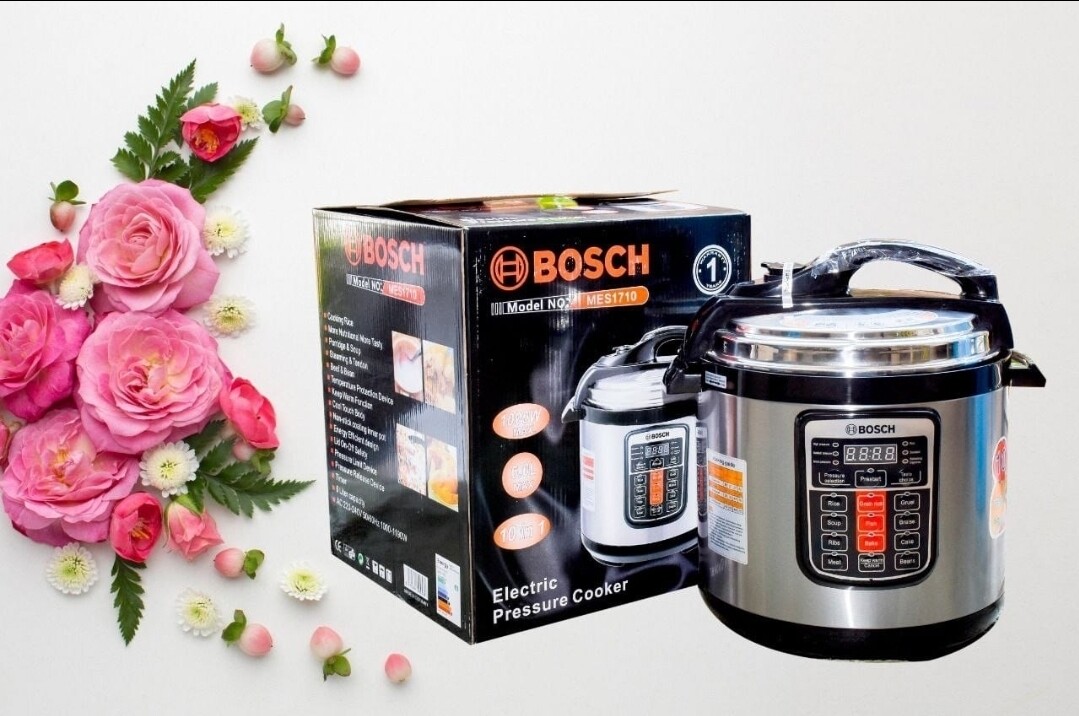Bosch electric pressure cooker 6L with 5 built in safety features
