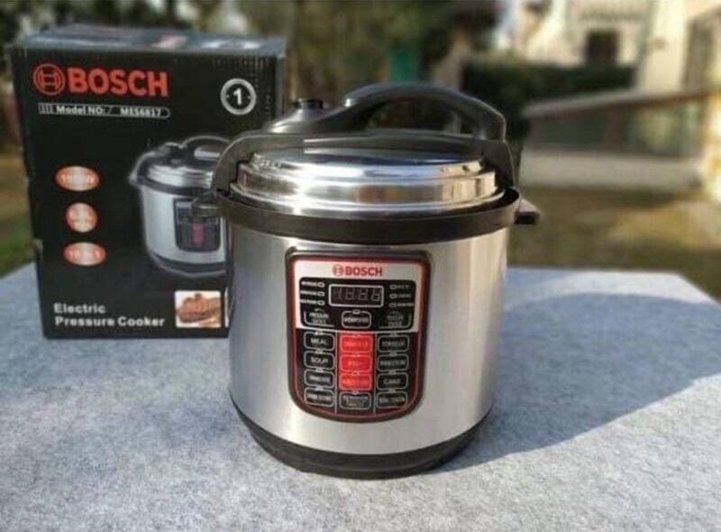 Bosch electric pressure cooker 6L with 5 built in safety features