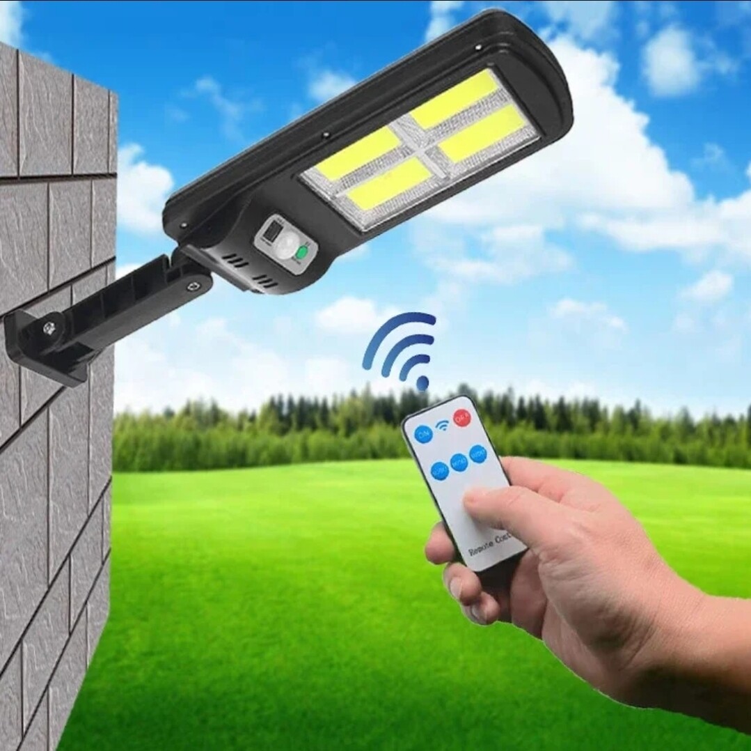 LED adjuatable solar light with remote control