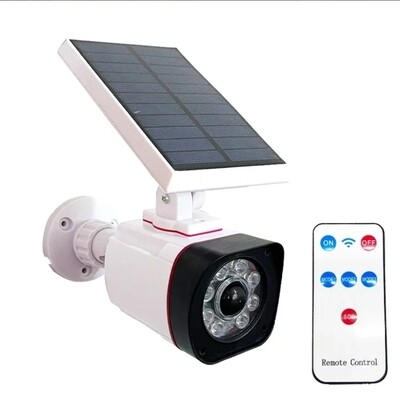 LED solar light with remote control