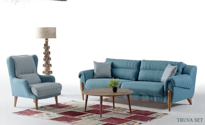 Turkish Modern style mix &amp; match Sofa set 3+1+1 TRUVA