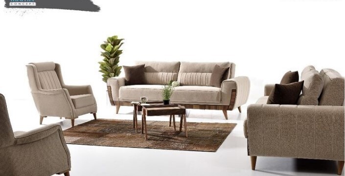 Turkish Modern style mix &amp; match Sofa set 3+1+1 PERA