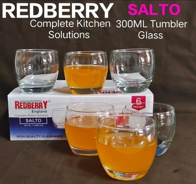 Redberry SALTO Glass 6pcs Set - 300ml